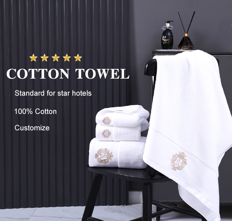Hotel Luxury Embroidered Towel Set (1) Hotel Luxury Embroidered Towel Set (1)