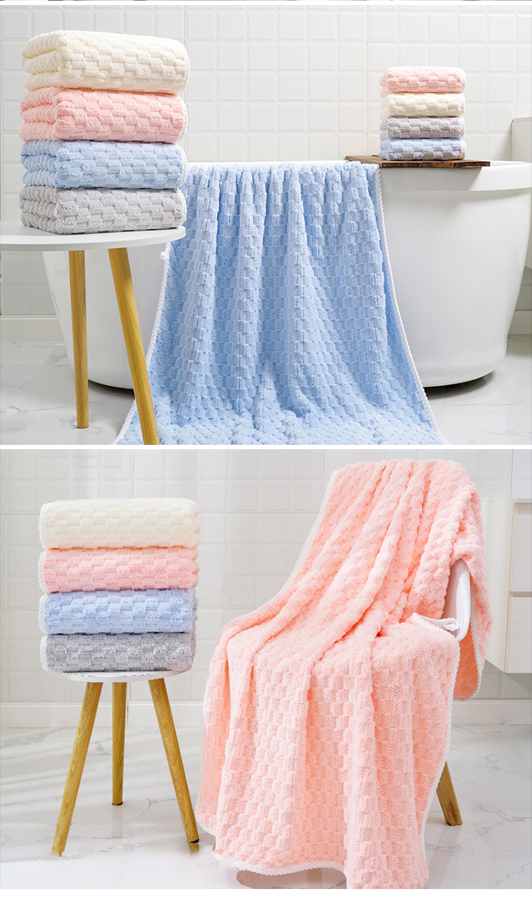Cloud Pattern High Quality Microfiber Bath Towel Cloud Pattern High Quality Microfiber Bath Towel (5)
