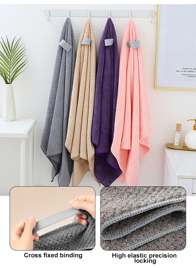 Large Pineapple Hair Towel (2) Large Pineapple Hair Towel (2)