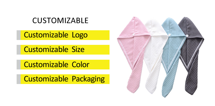 Waffle Thick Hair Towel (2) Waffle Thick Hair Towel (2)