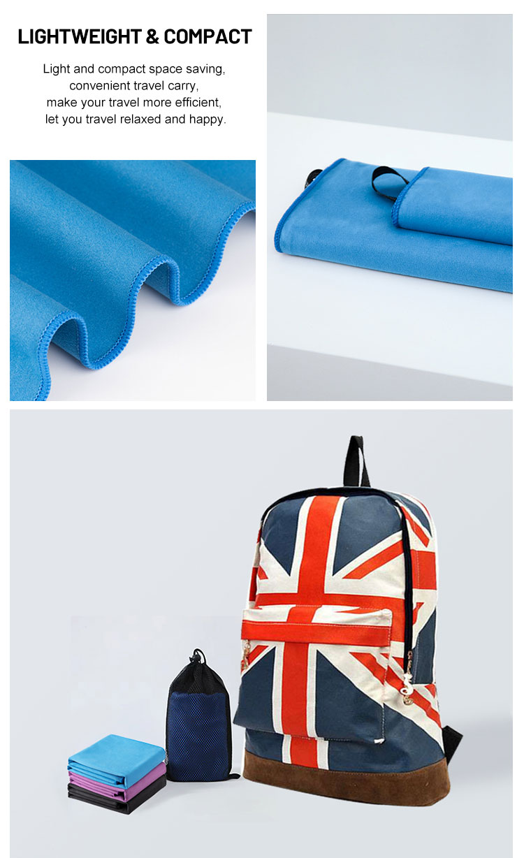 Two-Sided Plush Solid Color Sport Towel Two-Sided Plush Solid Color Sport Towel