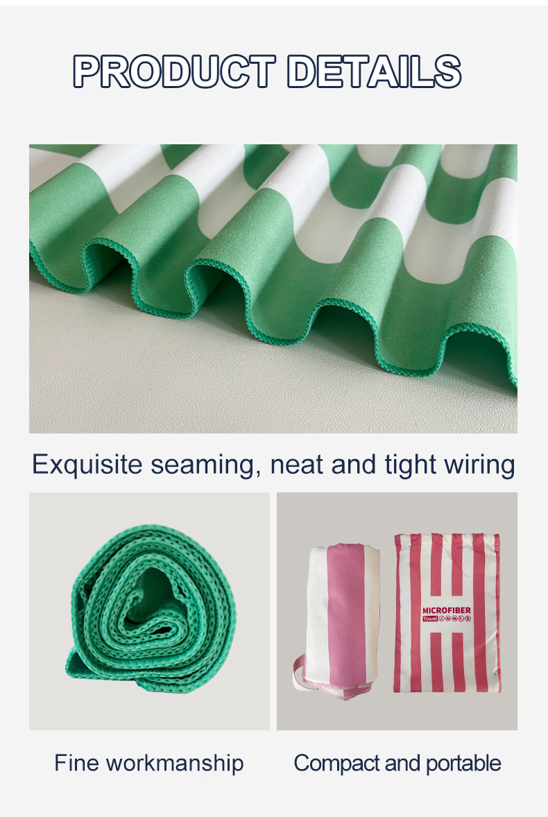 Multi Striped High Absorbent for Beach (6) Multi Striped High Absorbent for Beach (6)