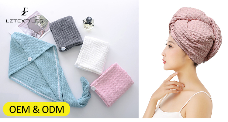 Waffle Thick Hair Towel (1) Waffle Thick Hair Towel (1)