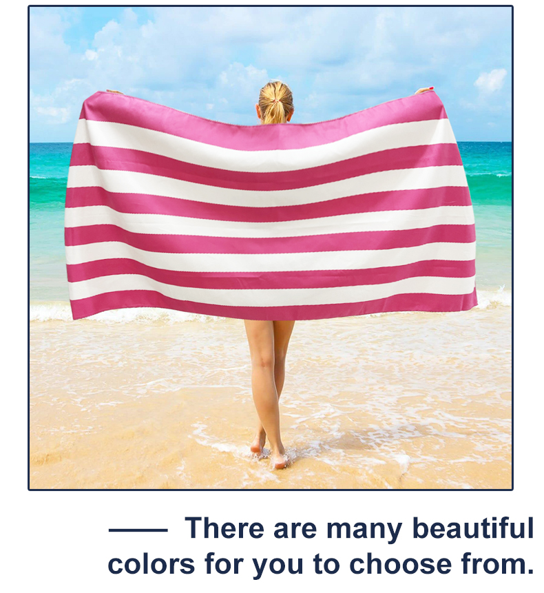 Multi Striped High Absorbent for Beach (5) Multi Striped High Absorbent for Beach (5)