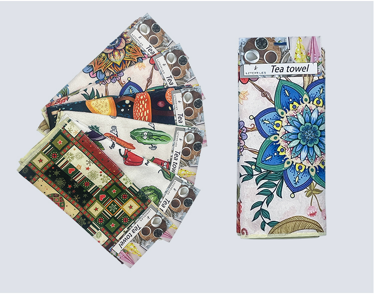Custom-Designed Microfiber Kitchen Tea Towels (2) Custom-Designed Microfiber Kitchen Tea Towels (2)