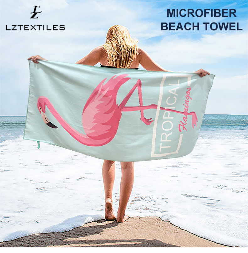 Microfiber Recycled Polyester Antimicrobial Beach Towel Microfiber Recycled Polyester Antimicrobial Beach Towel