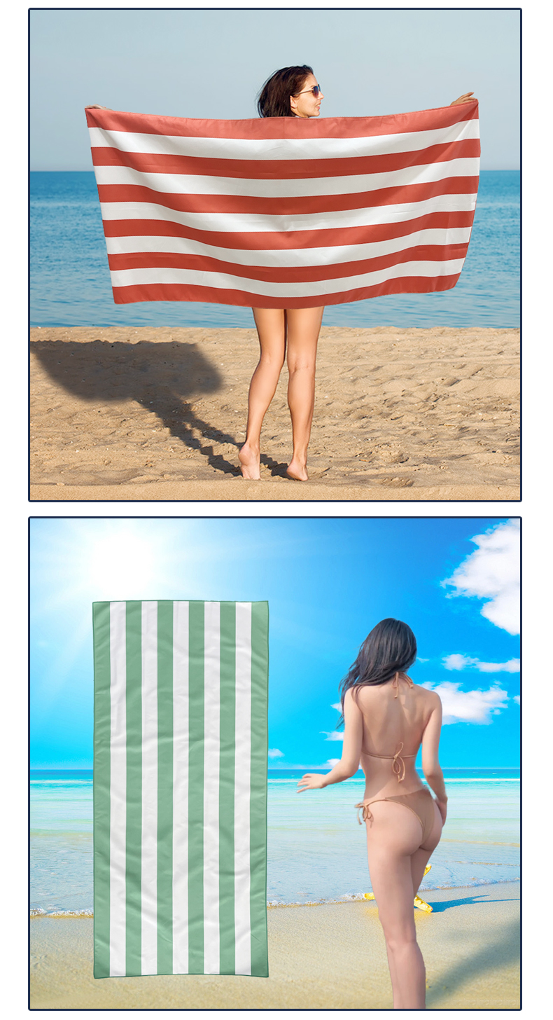 Multi Striped High Absorbent for Beach (4) Multi Striped High Absorbent for Beach (4)