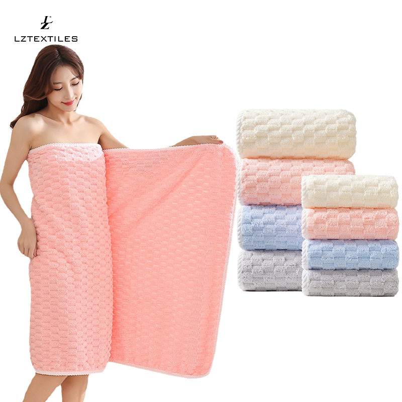 Cloud Pattern High Quality Microfiber Bath Towel