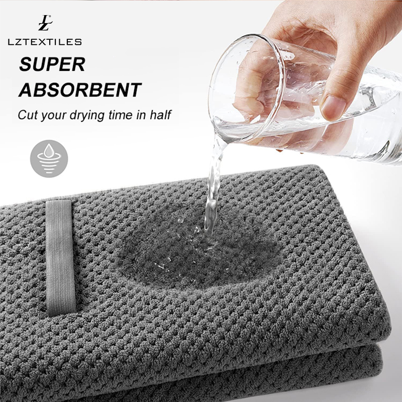 Large Pineapple Hair Towel