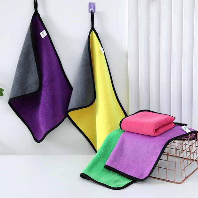 Dual Layer Microfiber Towels