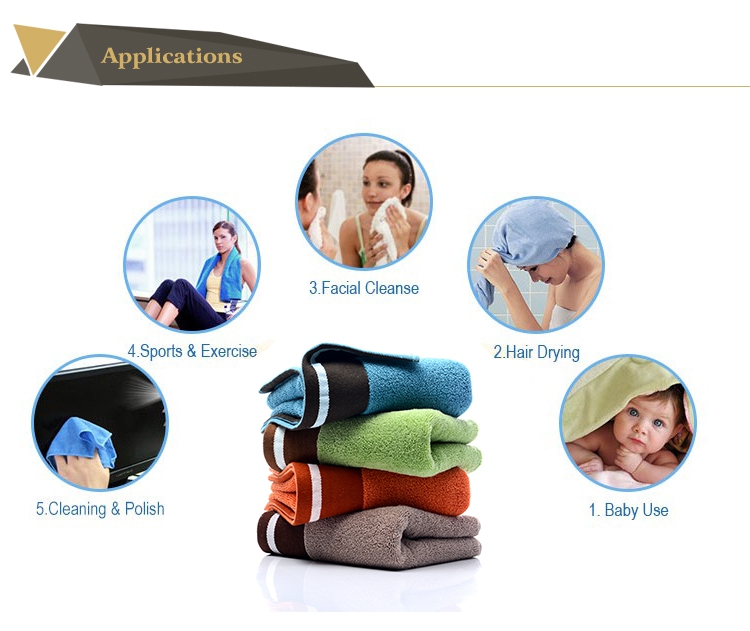 High-Quality Minimalist Striped Towel Set (8)