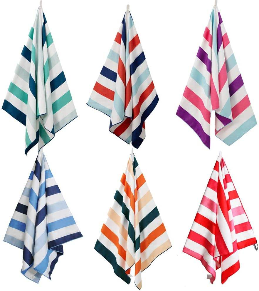 Popular Soft Lady Design Microfiber Beach Towels