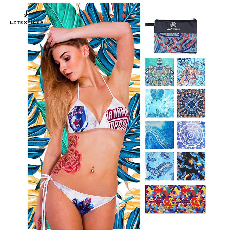 80% Polyester+20% Polyamide Microfiber Beach Towel