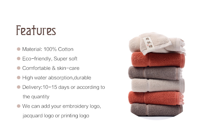 High-Quality Combed Cotton Towel Set (2)