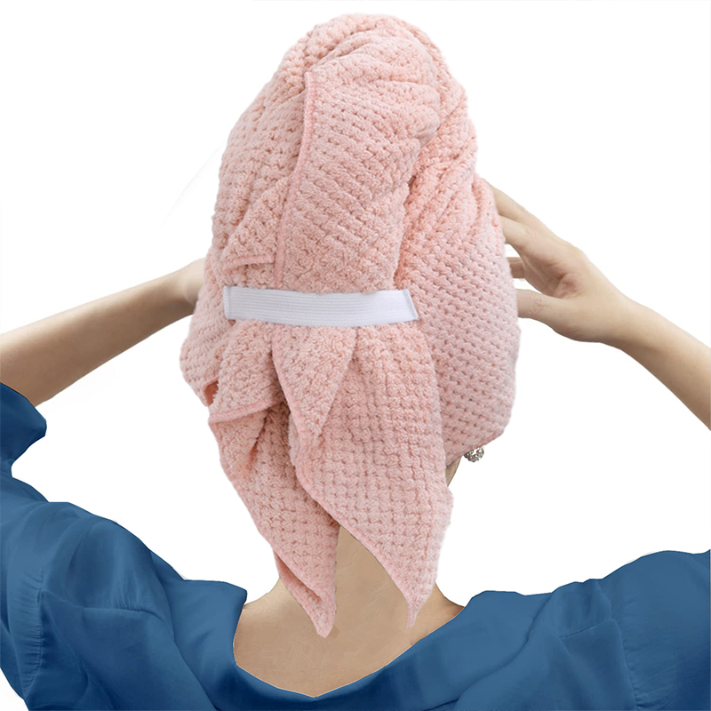 Large Pineapple Hair Towel