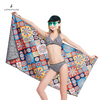Microfiber Recycled Polyester Antimicrobial Beach Towel