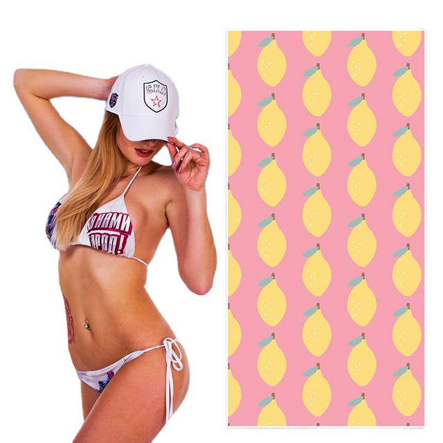 80% Polyester+20% Polyamide Microfiber Beach Towel