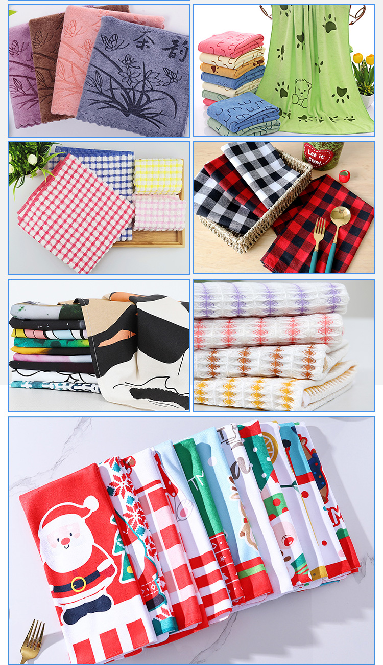 Cartoon Tea Towel (8)