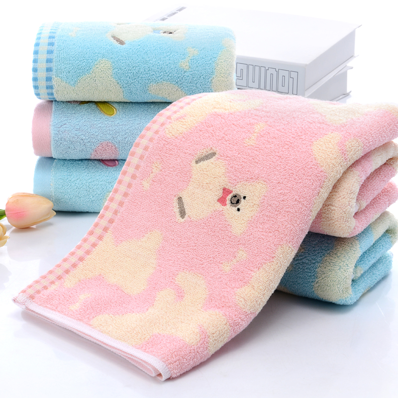 Cartoon Bear High Quality Cotton Bath Towels