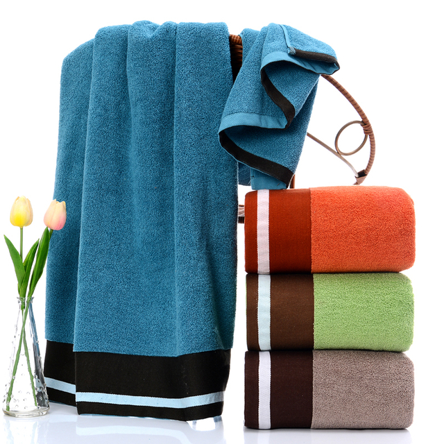 High-Quality Minimalist Striped Towel Set