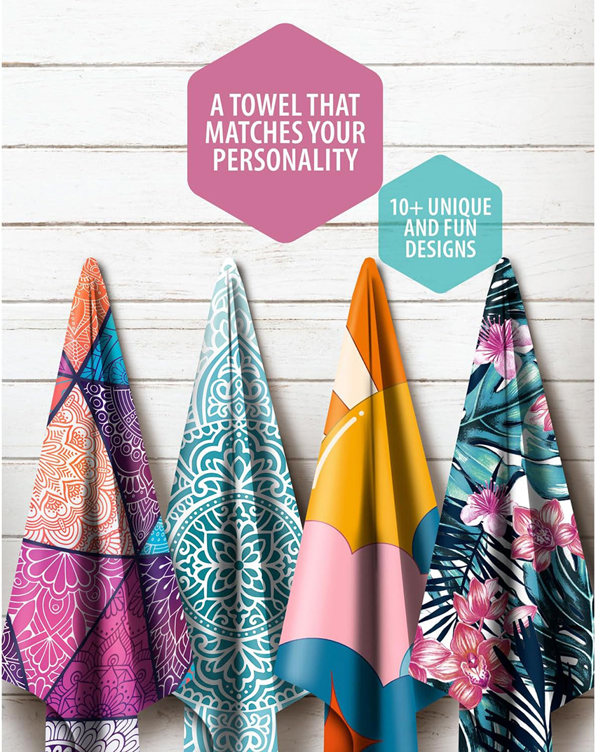 Diamond-shaped color combination Beach Towel-A TOWEL THATMATCHES YOUR PERSONALITY