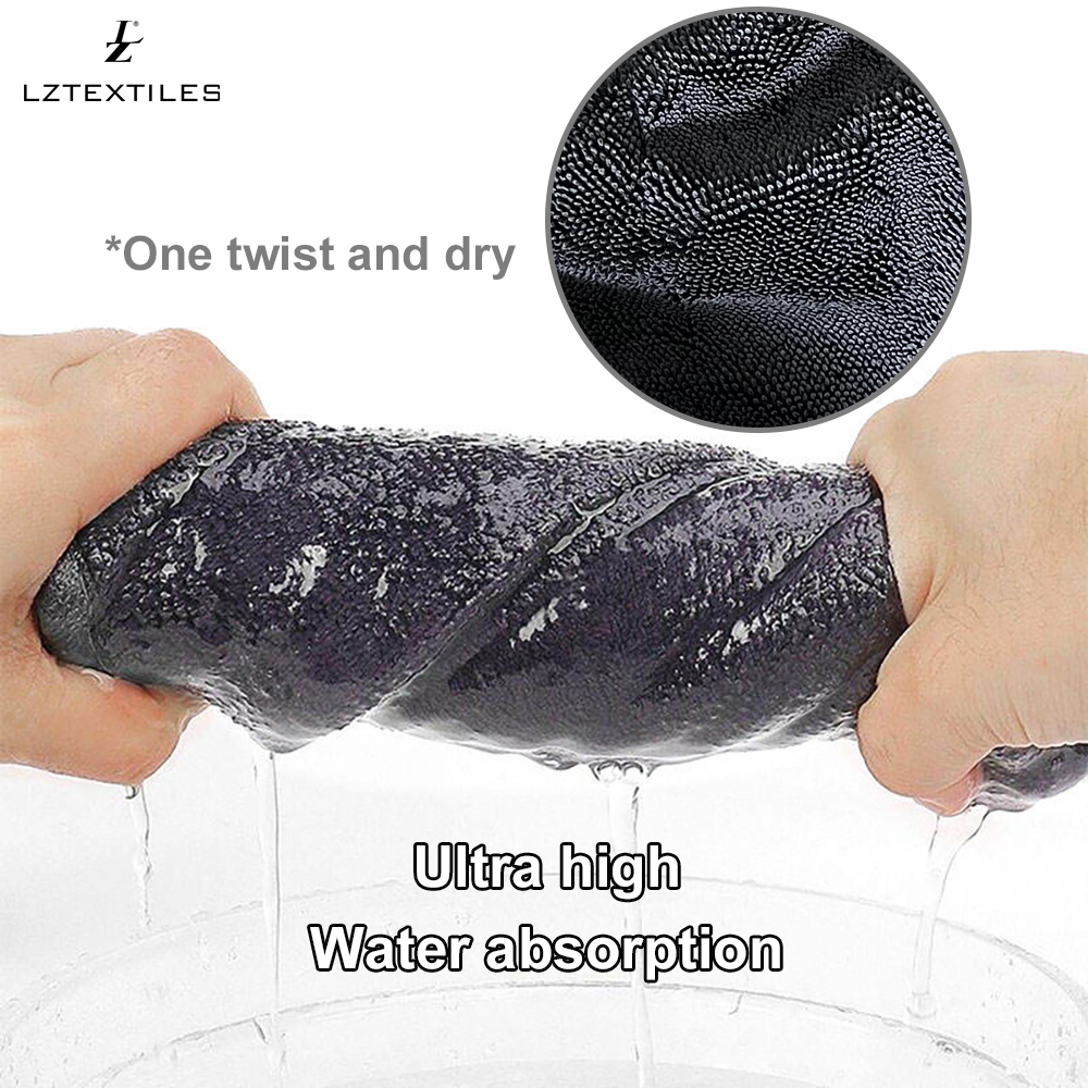 Highly Absorbent Microfiber Car Wash Towel