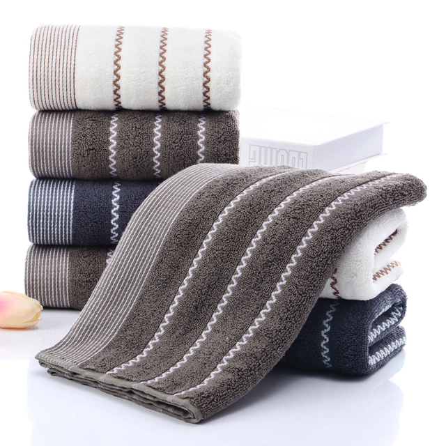 High-Quality Striped Towel Set