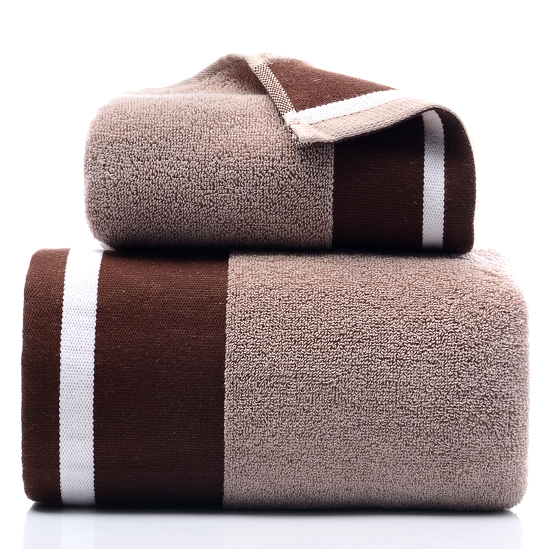 High-Quality Minimalist Striped Towel Set