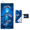 Ocean-themed Design Microfiber Beach Towel