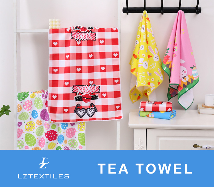 Cartoon Tea Towel (6)