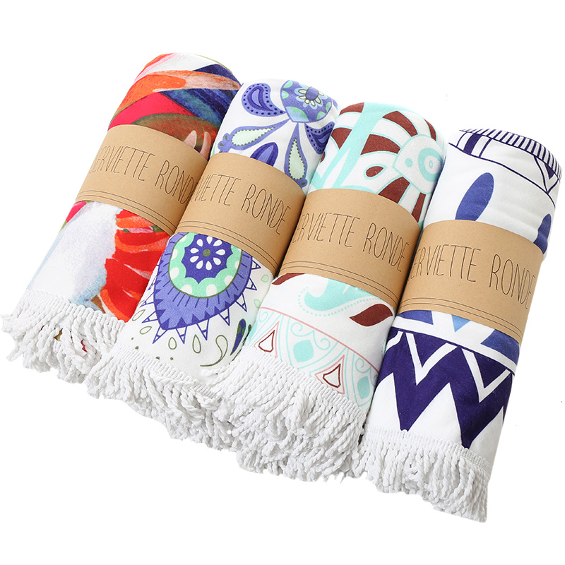 Round Beach Towel