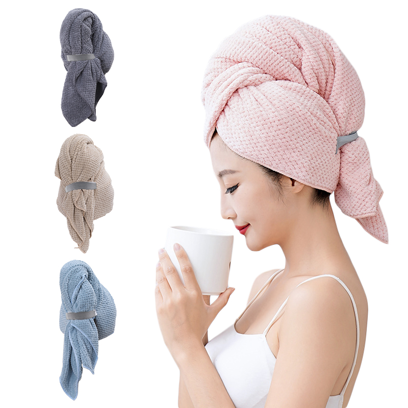 Large Pineapple Hair Towel
