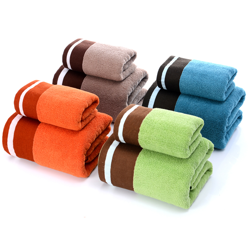 High-Quality Minimalist Striped Towel Set