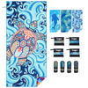 Ocean-themed Design Microfiber Beach Towel