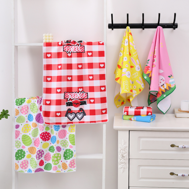 Cartoon Tea Towel