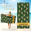 Custom Printed Microfiber Beach Towel with Custom Logo